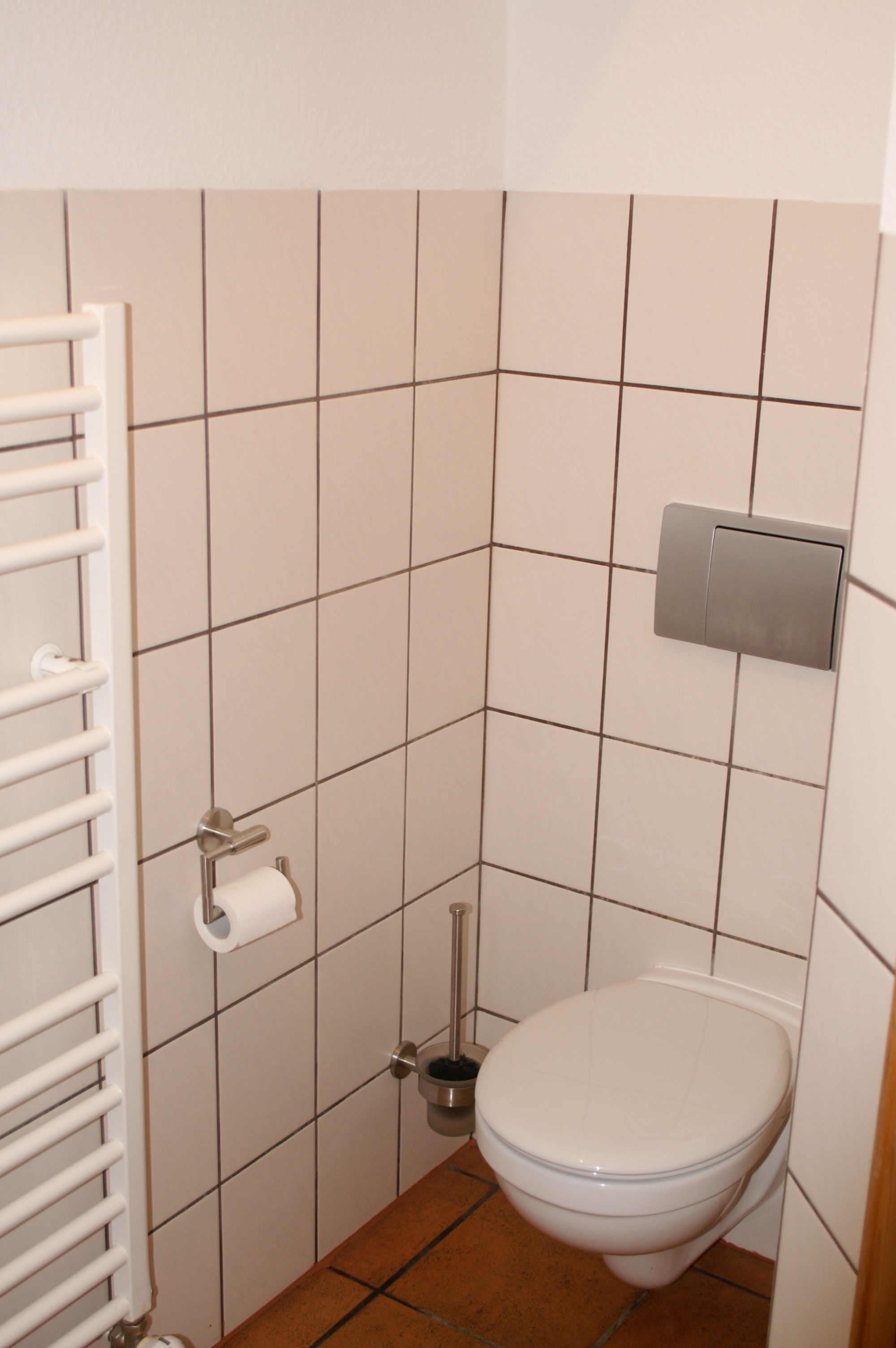 Dusche in Wohnung 1